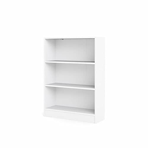 Swisse Bibliotheque Style Contemporain Blanc - L 107,2 Cm