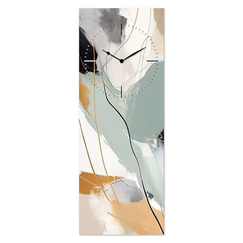 Lupia - Orologio Da Parete In Legno Ecologico, Con Stampa Pain Spots, 30X80 Cm, Made In Italy, Movimento A Quarzo, Alimentato A Batteria Non Inclusa,