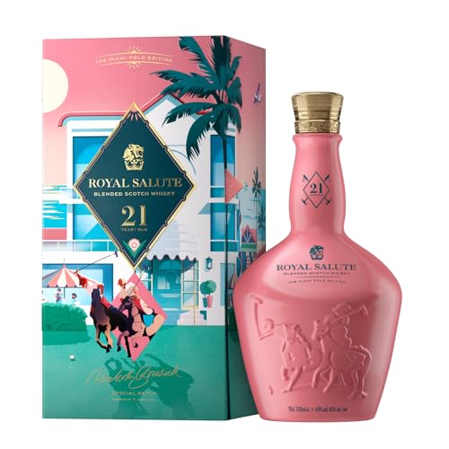 Chivas Regal Royal Salute 21 Yo Miami Polo Edition + Gp 0,7L (40% Vol.)