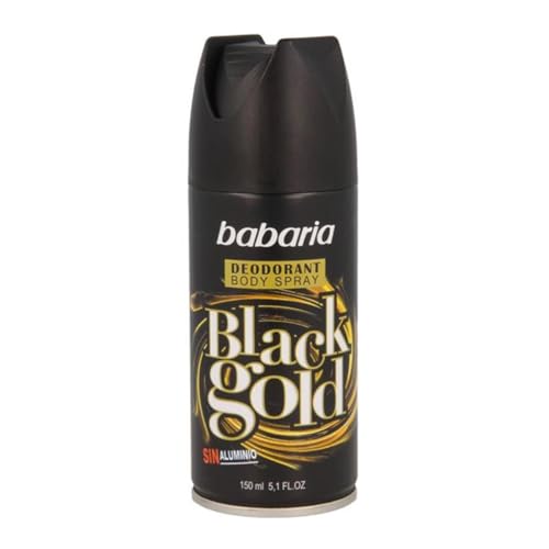 Babaria Black Gold Deodorante Spray 150Ml+50Ml Gratis