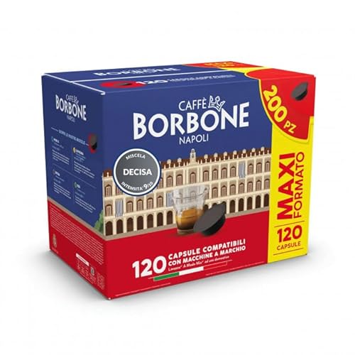 Caffe Borbone 200 Capsule Caffe Compatibile A Modo Mio Miscela Decisa
