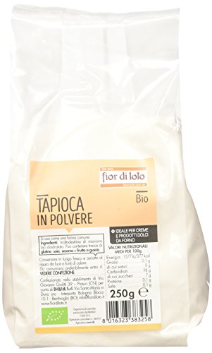 Fior Di Loto, Tapioca In Polvere Bio, Senza Glutine, 250G