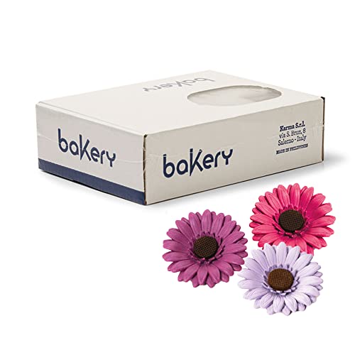 Decora 0500287 Confezione Da 12 Gerbera Colori Rosati In Zucchero
