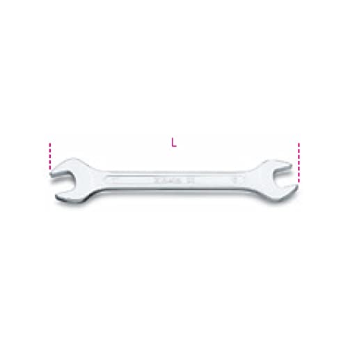 Beta 55 5X5,5 - Chiavi A Forchetta Doppie Cromate