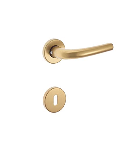 Maniglia Uno Bronzo Con Rosette Patent