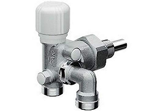 1428 150Sg18 Valvola Mono-Bitubo Termostatizzabile Cromata 1"Sx Gomma Far