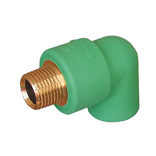 Gomito Filettato Aquatherm 20 X 1/2" Mas. Fusiotherm Tubo Verde
