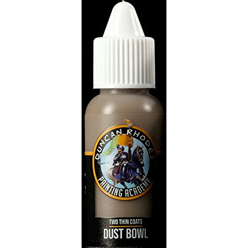 Duncan Rhodes Painting Academy - Vernice Per Hobby, Due Strati Sottili, 15 Ml (Ciotola Per Polvere)