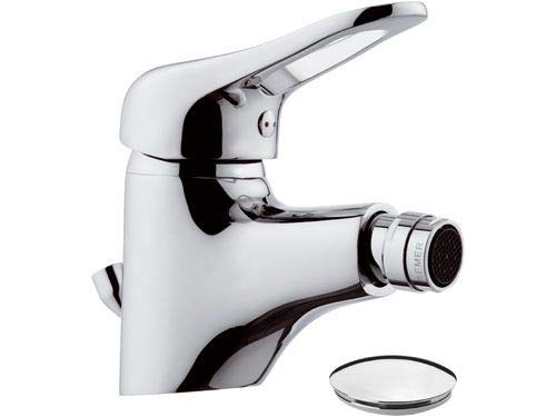 Remer Miscelatore Monocomando Bidet Serie Kiss K20 2 Con Piletta Made In Italy