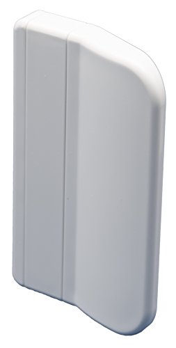 Maniglia Per Balcone “911”, Versione Squadrata, Per Esterni, Incl. 2 Viti Per Montaggio, Colori Assortiti, 70 X 45 X 13 Mm., Bianco