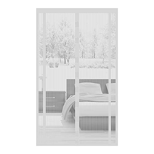 Sekey 160X230Cm Zanzariera Magnetica Per Porte, Tenda Magnetica, Si Chiude Da Sola, Senza Praticare Fori Può Essere Accorciata In Lunghezza E In Largh