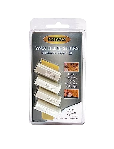 Briwax Bastoncini Di Cera Riempitiva – Bianco (4 Bastoncini In Ogni Confezione)
