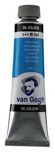 Van Gogh 40 Ml – Pintura De Óleo – Color Azul Océano – Serie 2