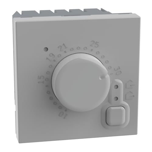 Bticino Matixgo Termostato 2 Moduli Grigio Jg4441 Termostato Ambiente Elettronico