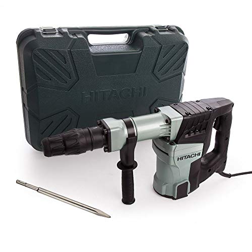 Hitachi H60Mc Martello Demolitore, 1250 W, 230 V, Grigio/Nero