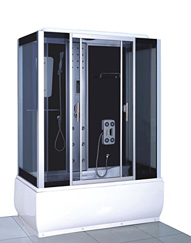 Vasca Doccia Idromassaggio 2 Persone Nuova Cabina Doccia Sicily 150 X 83 Cm