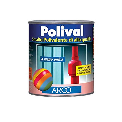 Smalto Lucido Per Supporti Critici Polival Lt. 0.750 (Bianco Alluminio)