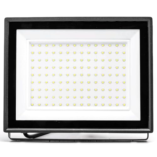 Glowster Proiettore Led Nero 100 W (Pressofuso)