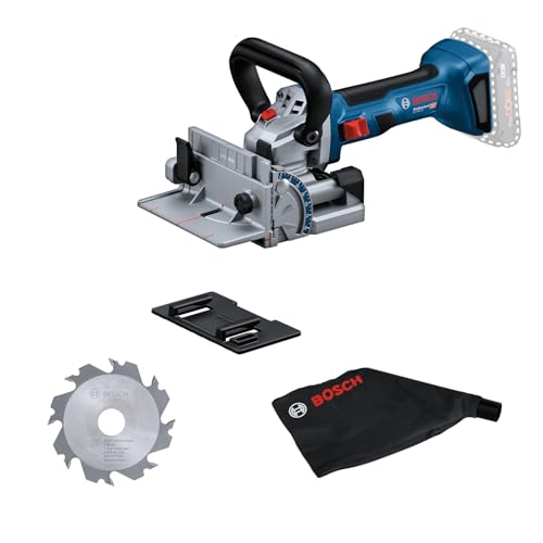 Bosch Professional 18V System Fresa Universale A Batteria Gff 18V-22 (Incl. Fresa Laterale Ø 105 Mm, Sacchetto Raccoglipolvere, Piastra Con Clip, Chia