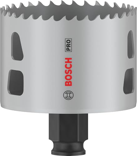 Bosch 1 Sega A Tazza Pro Multi Material Power Change Plus (Per Legno Tenero, Muro A Secco, Diametro 68 Mm, Accessorio Professionale)
