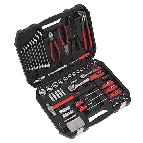 Sealey Ak7400 - Kit Di Attrezzi Da Meccanico, 100 Pezzi