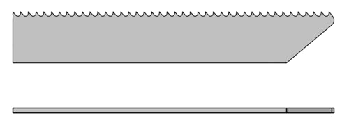 Proxxon 27304 - Set Di Lame Per Taglierina Micro-Sonic Msc (Lunghezza X Larghezza X Altezza) 90 X 45 X 15 Mm, Separa Materiali Fragili Come Parti Di S