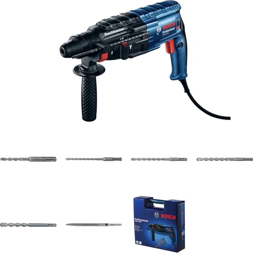 Bosch Professional Martello Perforatore Gbh 240 (Con Sds Plus, 790 W, Incl. Set Di Punte, Valigetta)