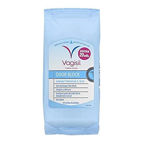 Vagisil Toallitas Íntimas 20 Unidades