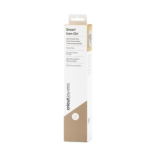 Cricut Joy Xtra Smart Iron-On Materiali, Oro, 2'
