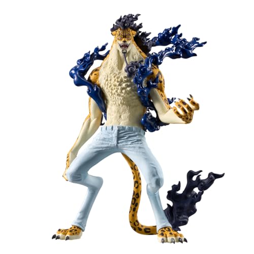 Banpresto Action Figure Rob Lucci One Piece, King Of Artist, Awakening Ver. 19 Cm Multicolore Bp89652P