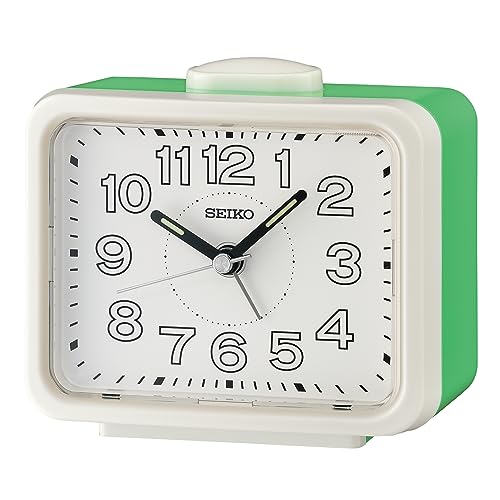 Seiko Uk Limited - Eu Sveglia, Bianco & Verde, Standard