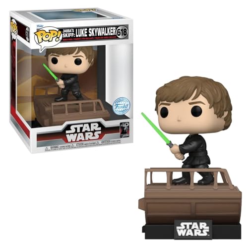 Funko Star Wars Episodio Vi: Il Ritorno Dello Jedi Luke Skywalker Jabba'S Skiff 40Th Anniversary Pop! Vinile