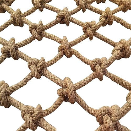 Sswzhang Rete Di Sicurezza Di Canapa Per Bambini, Rete Di Canapa, Per Balcone, Rete Anti Cadute, Rete Per Arrampicata, Ristorante, Bar, Rete Decorativ