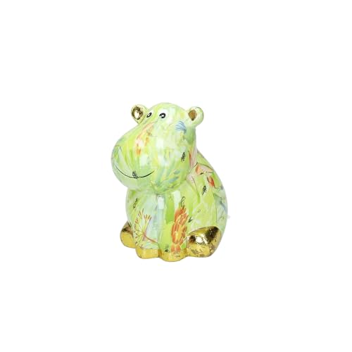 Brandani Salvadanaio Ippopotamo 12X9Cm Dolomite Multicolore