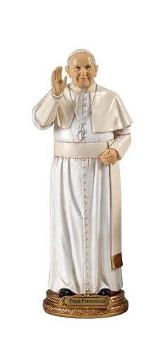 Statua Autorizzata Papa Francesco In Resina (20 Cm)