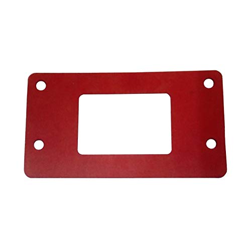 Easyricambi Guarnizione Sportello Ispezione Per Stufe A Pellet. Misure 150 X 80 Mm Spessore 3 Mm 4 Fori Di Fissaggio.