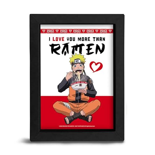 The Good Gift - Naruto Shippuden Cornice Kraft I Love You More Than Ramen