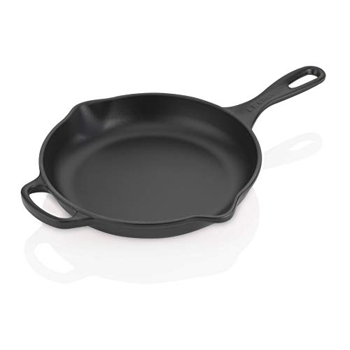 Le Creuset Padella Doppio Becco Evolution In Ghisa Vetrificata, Rotonda, Diameter 23 Cm, Nero, 20182230000422