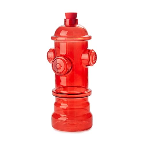 Balvi Bottiglia Hydrant Colore Rosso Simula Un Estintore Vetro