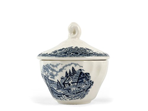 Churchill Zuccheriera The Brook Blue In Earthenware Lt 0,2