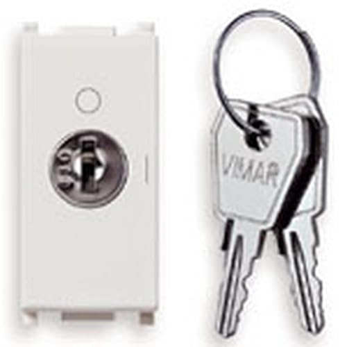 Vimar Pulsante 2P No 16A E Chiave Unif Bianco