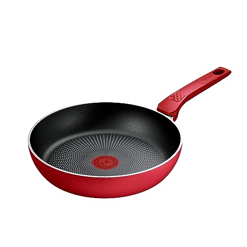 Tefal Daily Expert C2890402 - Padella Da 24 Cm, A Induzione, Rivestimento Antiaderente, Indicatore Di Temperatura, Forma Profonda, Manico Comodo, Past
