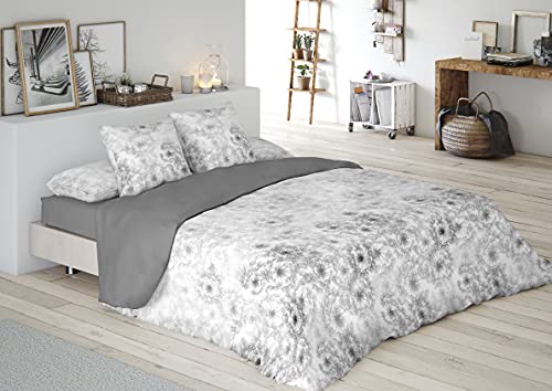 El Mundo Copripiumino Pierre Cardin Grigio Letto 150 Cm Jewel 100% Cotone