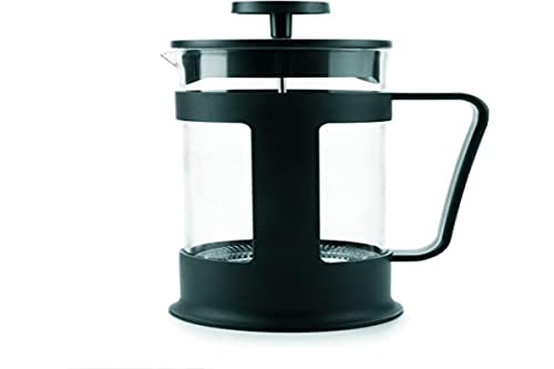Ibili Caffettiera A Stantuffo, 1 Litro, Borosilicato