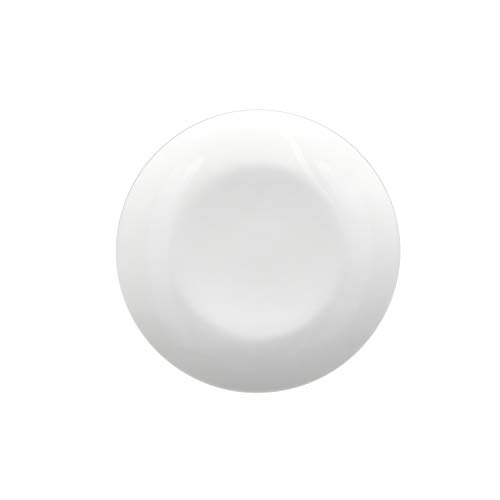 La Porcellana Bianca - Piatto Frutta Da 20 Cm – Elegante E Funzionale, Perfetto Per Frutta O Dolci, Dalle Linee Pulite. Linea Essenziale