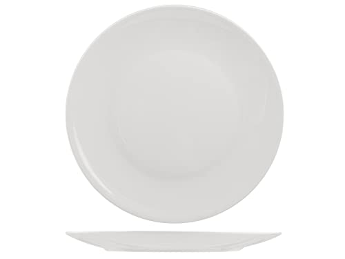 H&H Piatto Frutta Coupe In Porcellana Bone China 22 Cm