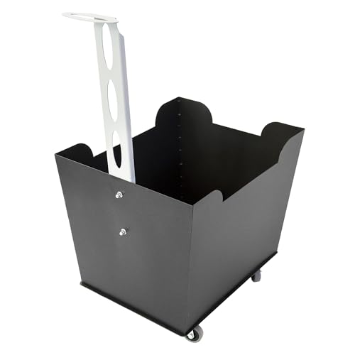 Trolley - Carrello Porta Legna In Ferro Con Ruote Portata 200 Kg