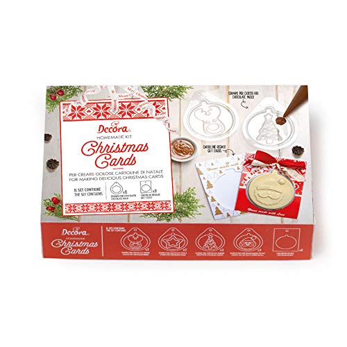 Decora 0890050 Set Homemade Christmas Cards 16 Pz