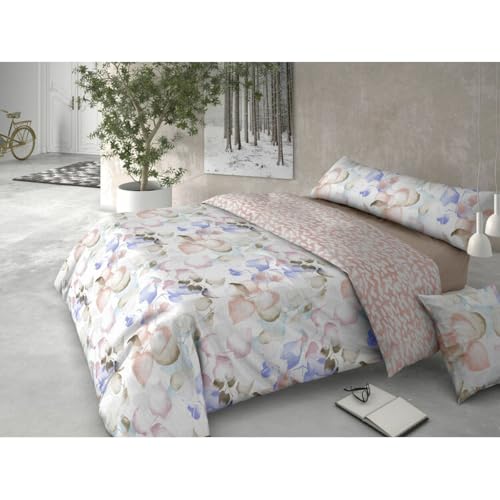 Pierre Cardin Copripiumino Hojarasca - Letto Da 90 Cm, Colore: Rosa C3