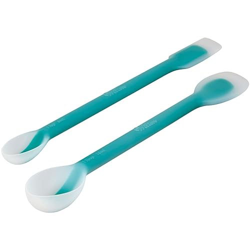 Wilton 02-0-0009 Versa-Tools-Set Di Spatole Per Misurare E Raschiare, 1 Cubic_Centimeters, Silicone, Blu